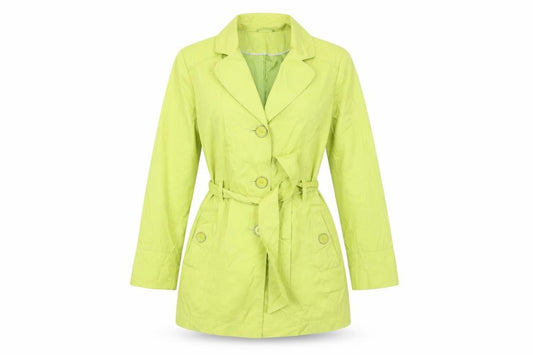 BHS Women's Green Trench Coat Size 16