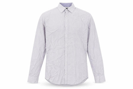 Marks and Spencer Men's Striped Shirt, M, Multicoloured
