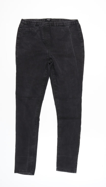 M&Co Women's Black Straight Jeans Size 12