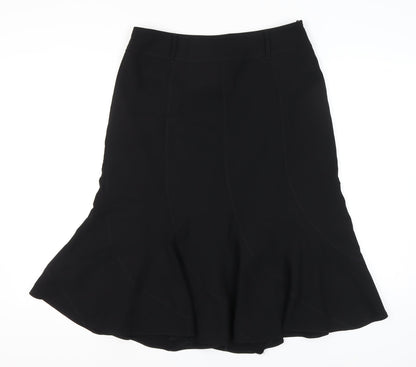 Debenhams Women's Black Midi Trumpet Skirt