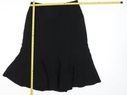Debenhams Women's Black Midi Trumpet Skirt