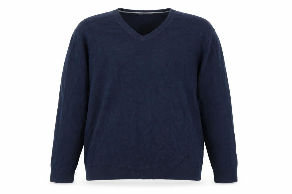 Mens UK Size XL Lands' End Blue Pullover Jumper