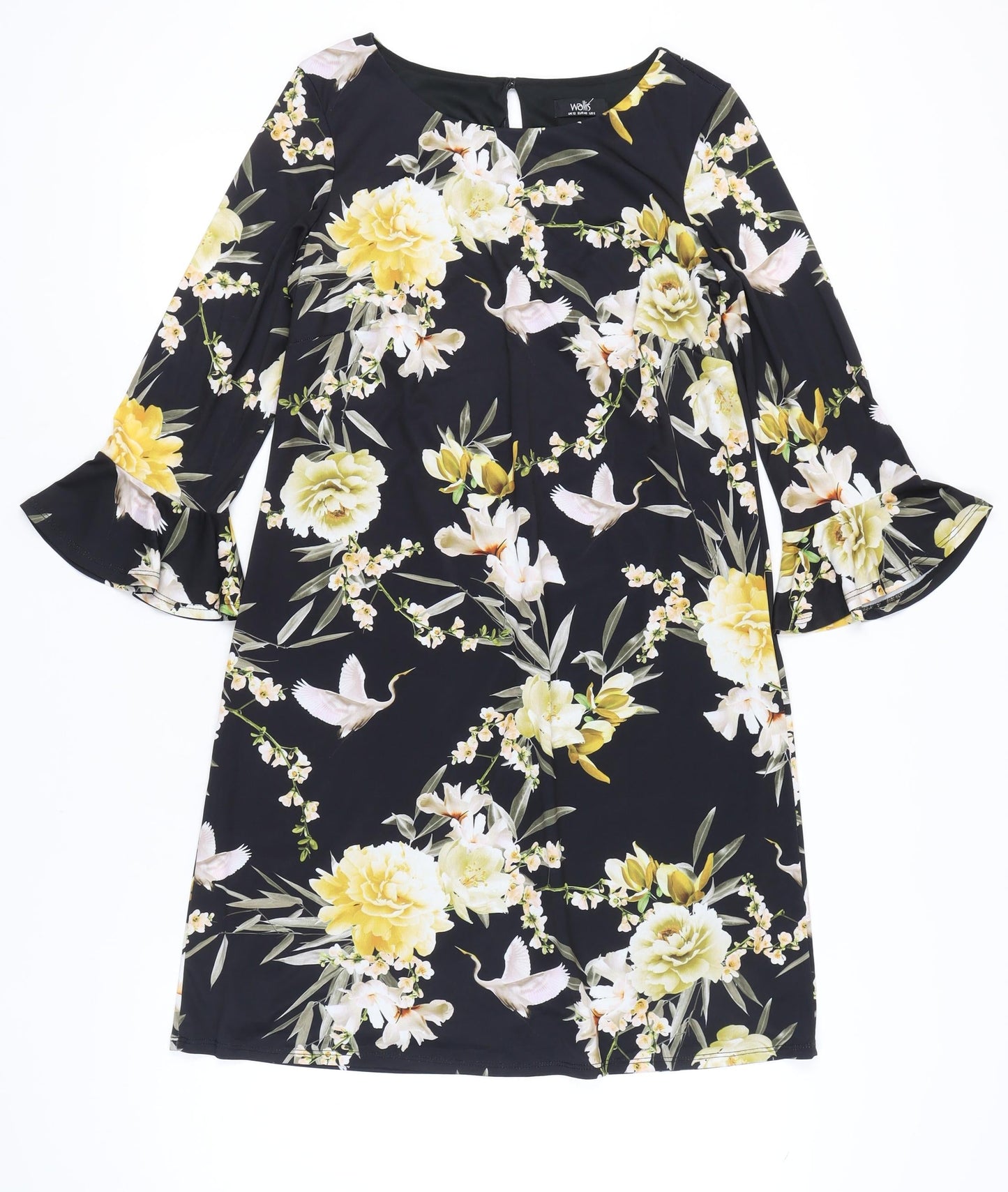 Wallis Women's Multicoloured Floral Dress Size 12