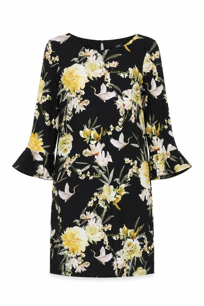 Wallis Women's Multicoloured Floral Dress Size 12