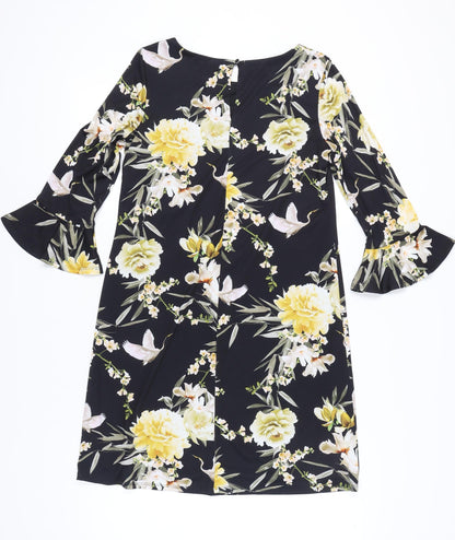 Wallis Women's Multicoloured Floral Dress Size 12