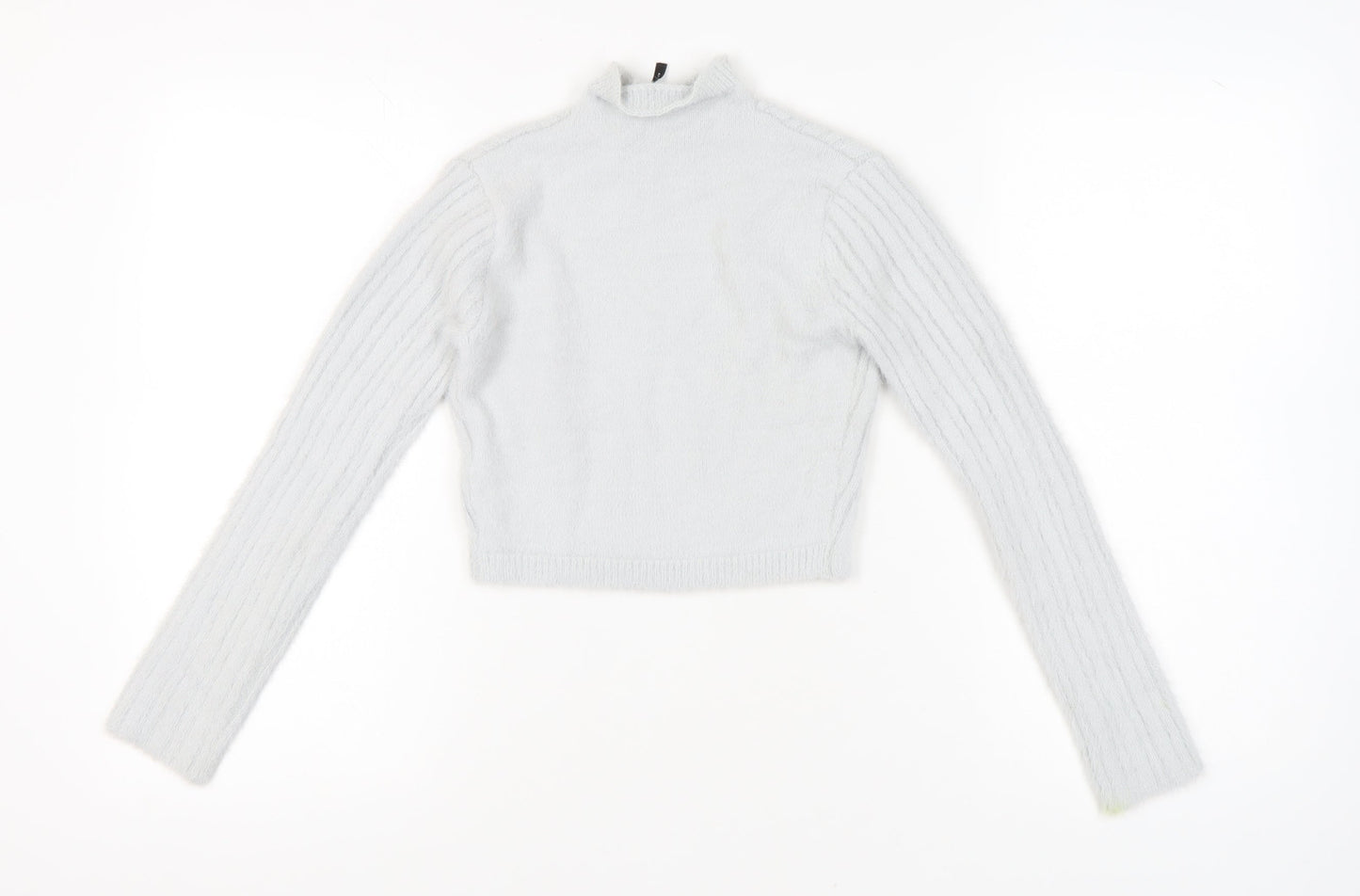 Womens UK Size 8 Reclaimed Vintage White Pullover Jumper