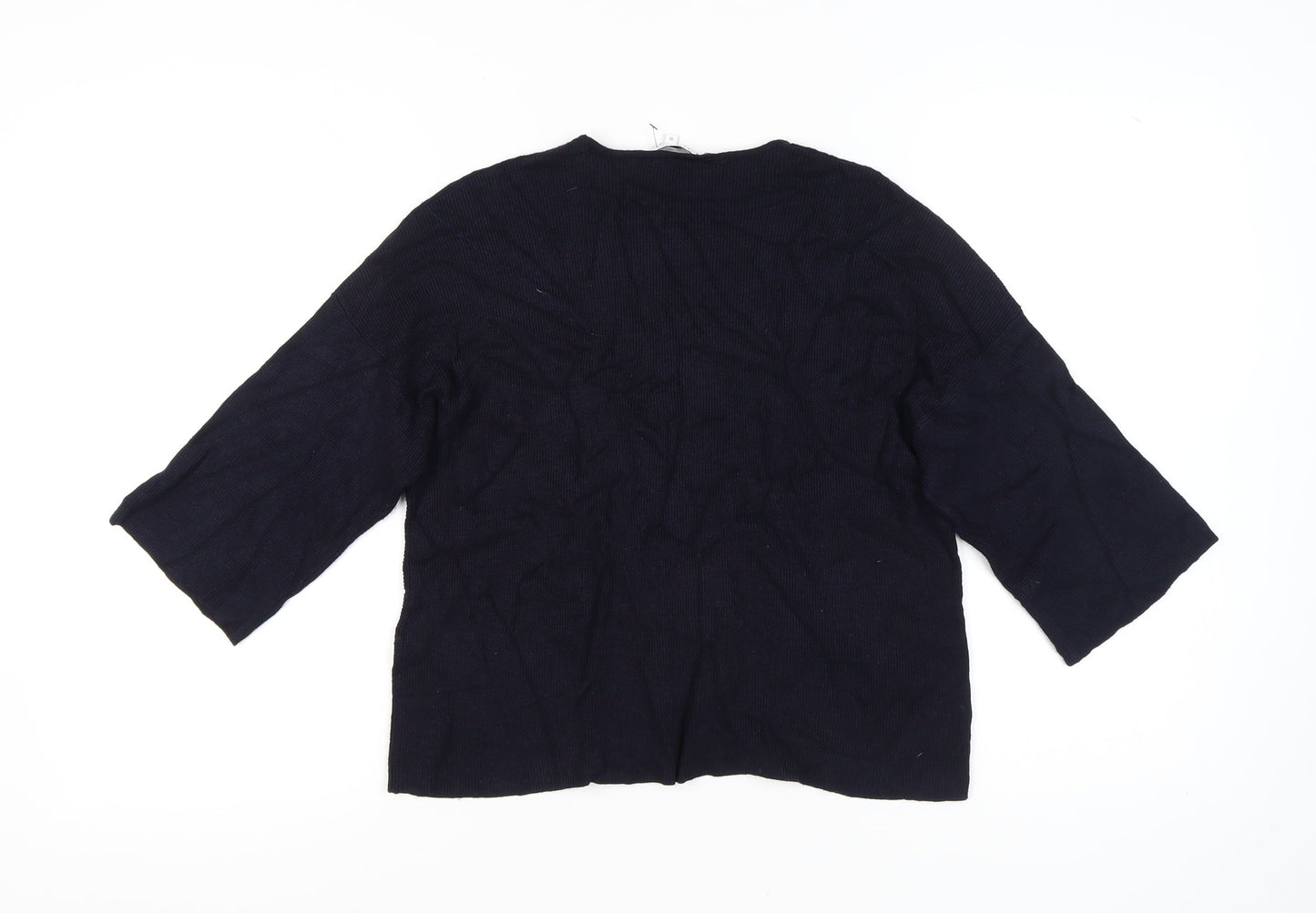 Womens UK Size 10 Warehouse Black Pullover Jumper