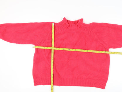 Hush Women's Red High Neck Pullover XL