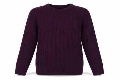 Womens UK Size L Autonomy Purple Pullover Jumper