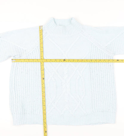 Womens UK Size 14 Dorothy Perkins Blue Pullover Jumper