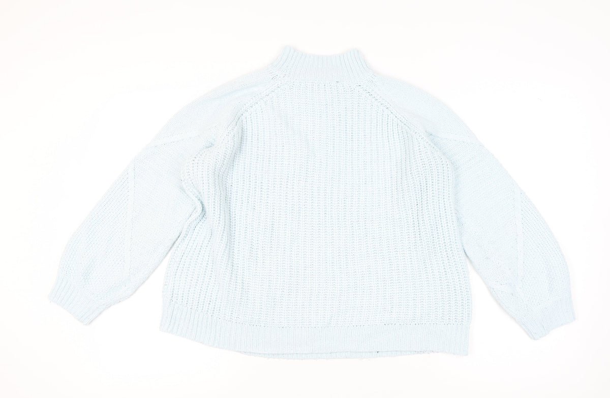 Womens UK Size 14 Dorothy Perkins Blue Pullover Jumper
