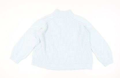 Womens UK Size 14 Dorothy Perkins Blue Pullover Jumper