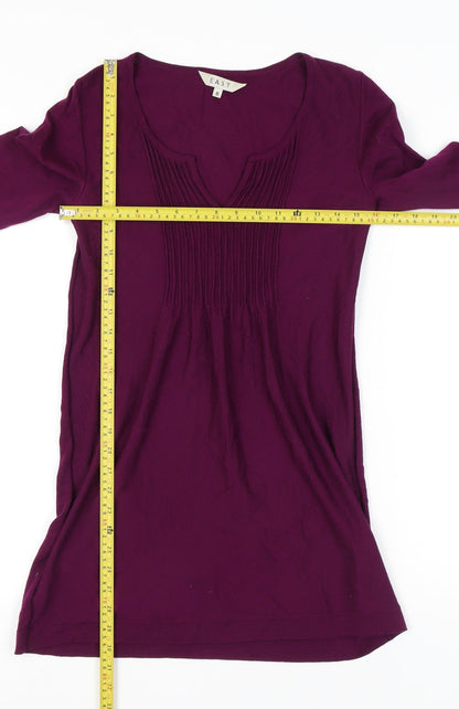 East Women’s Purple Wool Dress Size 8