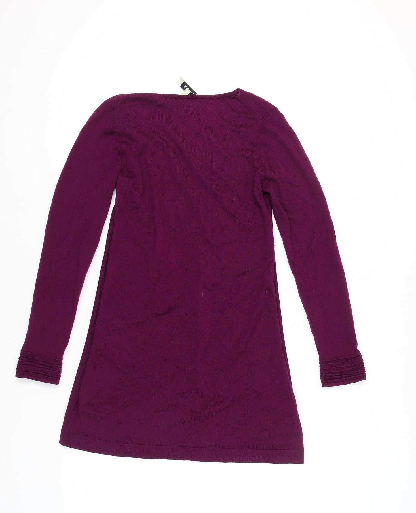 East Women’s Purple Wool Dress Size 8