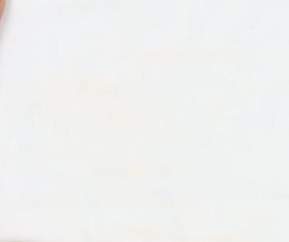 U.S. Polo Assn. Men's White Polo Shirt, Size L, Breathable