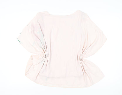 Damart Women's Multicoloured Floral Tunic Blouse Size 14