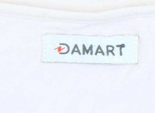 Damart Women's Multicoloured Floral Tunic Blouse Size 14