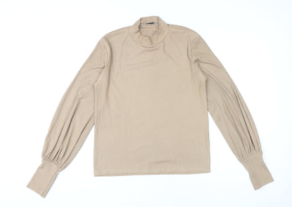 Womens UK Size 12 Stradivarius Beige