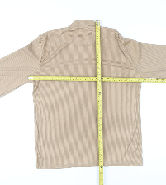 Womens UK Size 12 Stradivarius Beige