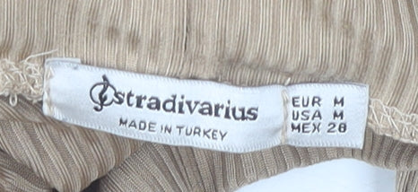 Womens UK Size 12 Stradivarius Beige