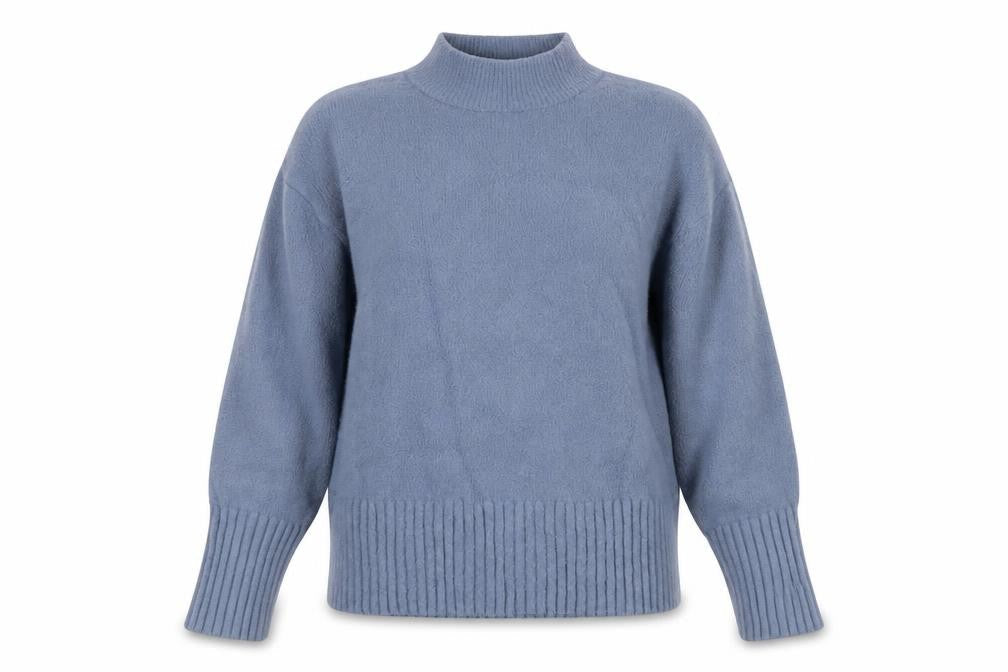 Womens UK Size M Marks and Spencer Blue Pullover Jumper