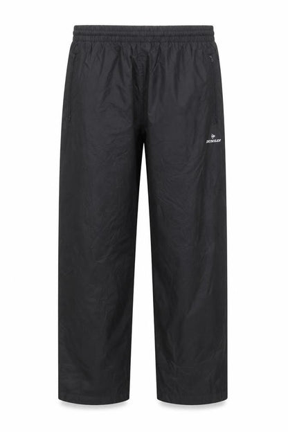 Mens UK Size M Dunlop Regular Fit Windbreaker Black Trousers