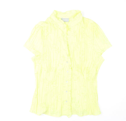 Womens UK Size 18 Wallis Yellow  Blouse