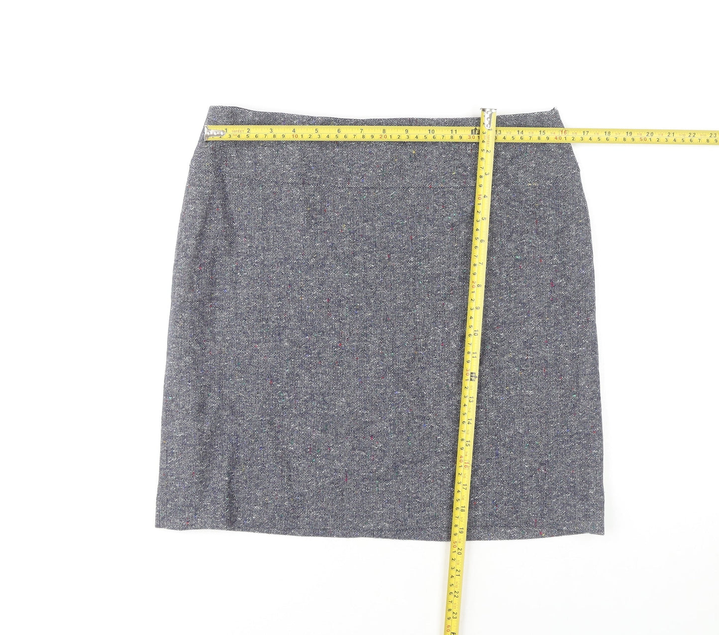 Womens UK Size 14 Jobis Straight & Pencil Tweed Skirt