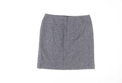 Womens UK Size 14 Jobis Straight & Pencil Tweed Skirt