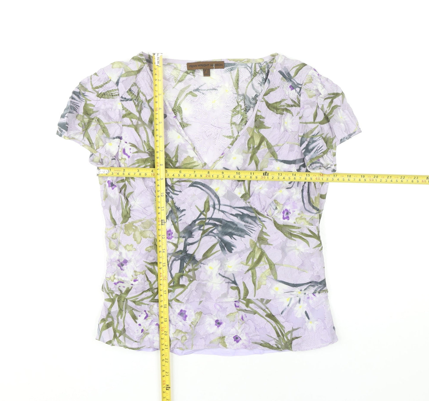 Fenn Wright Manson Women's Multicoloured Silk Blouse