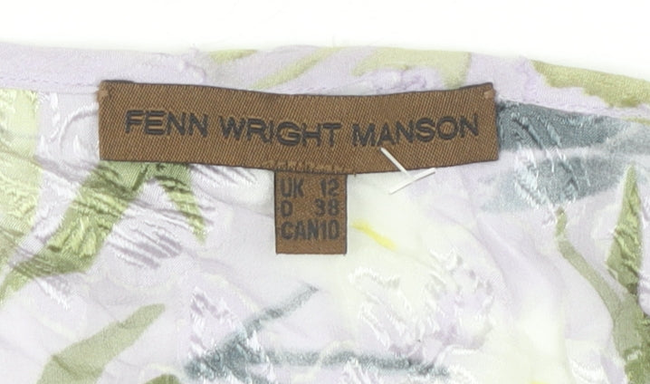 Fenn Wright Manson Women's Multicoloured Silk Blouse