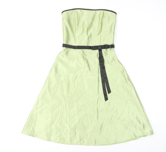 Scott McClintock Women's Green A-Line Dress, Size 4P