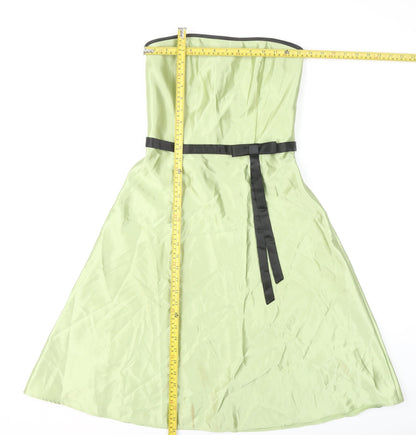 Scott McClintock Women's Green A-Line Dress, Size 4P