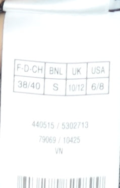 Damart Women's Blue Geometric Blouse Size 10