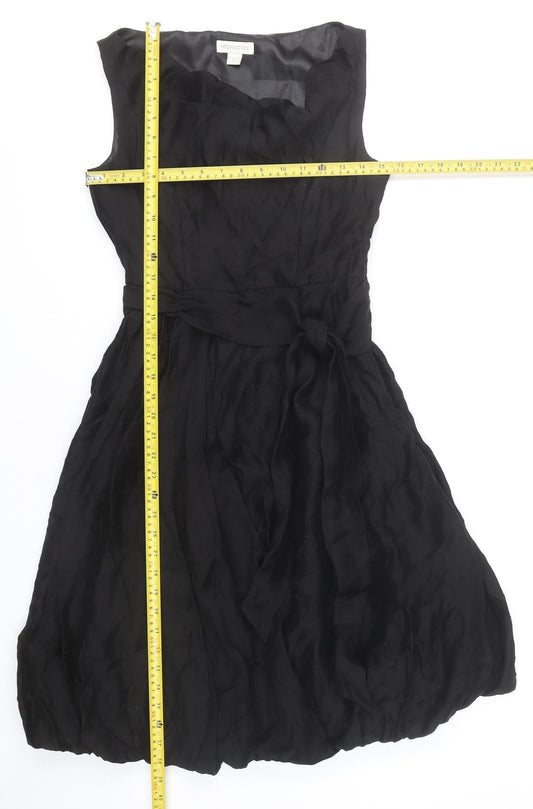 Monsoon Women's Black Fit & Flare Dress Size 8