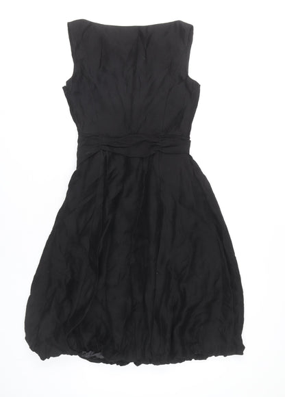 Monsoon Women's Black Fit & Flare Dress Size 8