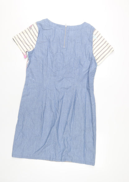 Joules Women's Multicoloured Floral Shift Dress