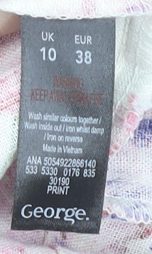 George Women's Multicoloured Floral Sheath Dress