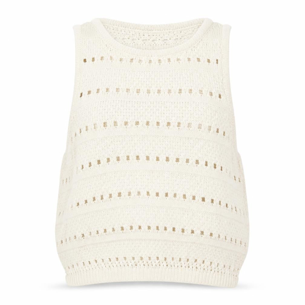 Womens UK Size XS Levi's White Vest Jumper