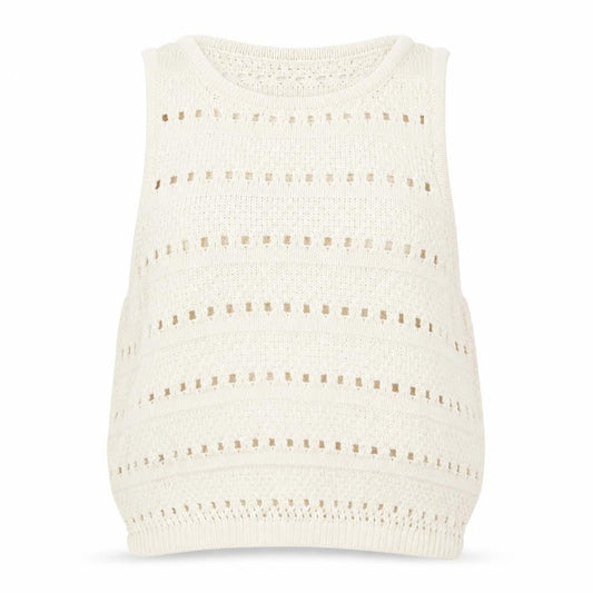 Womens UK Size XS Levi's White Vest Jumper