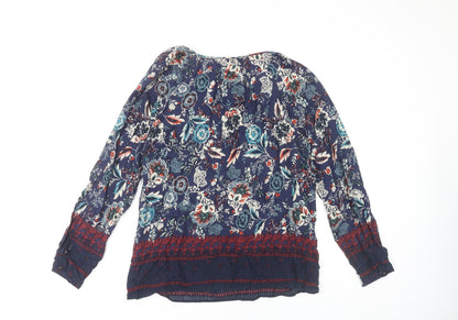 Womens UK Size 12 Marks and Spencer Multicoloured Tunic Blouse