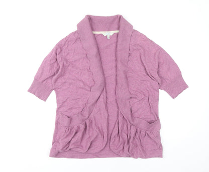 Womens UK Size 12 Fat Face Pink Cardigan Jumper