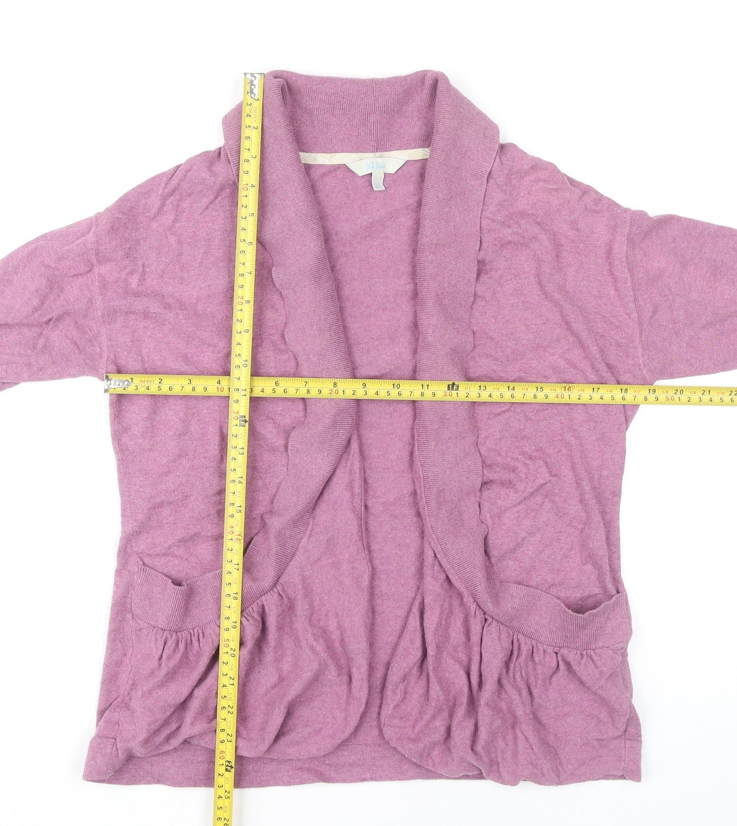 Womens UK Size 12 Fat Face Pink Cardigan Jumper