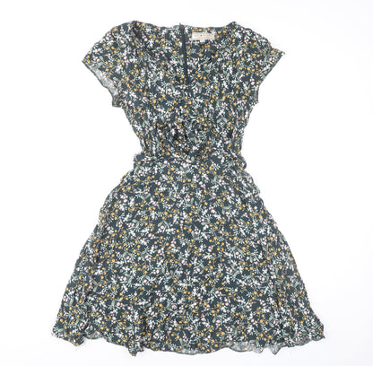 Dorothy Perkins Women's Floral Fit & Flare Dress, Size 12