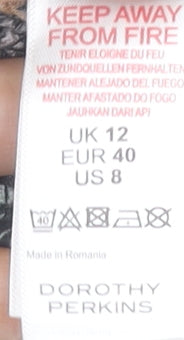 Dorothy Perkins Women's Floral Fit & Flare Dress, Size 12