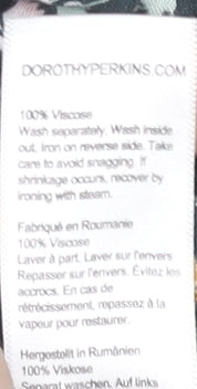 Dorothy Perkins Women's Floral Fit & Flare Dress, Size 12