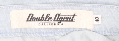 Double Agent Women Blue Denim Short Skirt Size 12