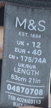 Marks and Spencer Black Women's Pencil Skirt Size 12