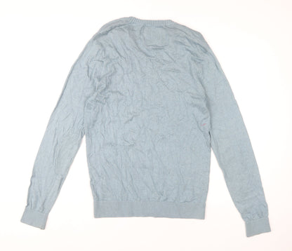 Hollister Men's Blue M Pullover Jumper Crew Neck