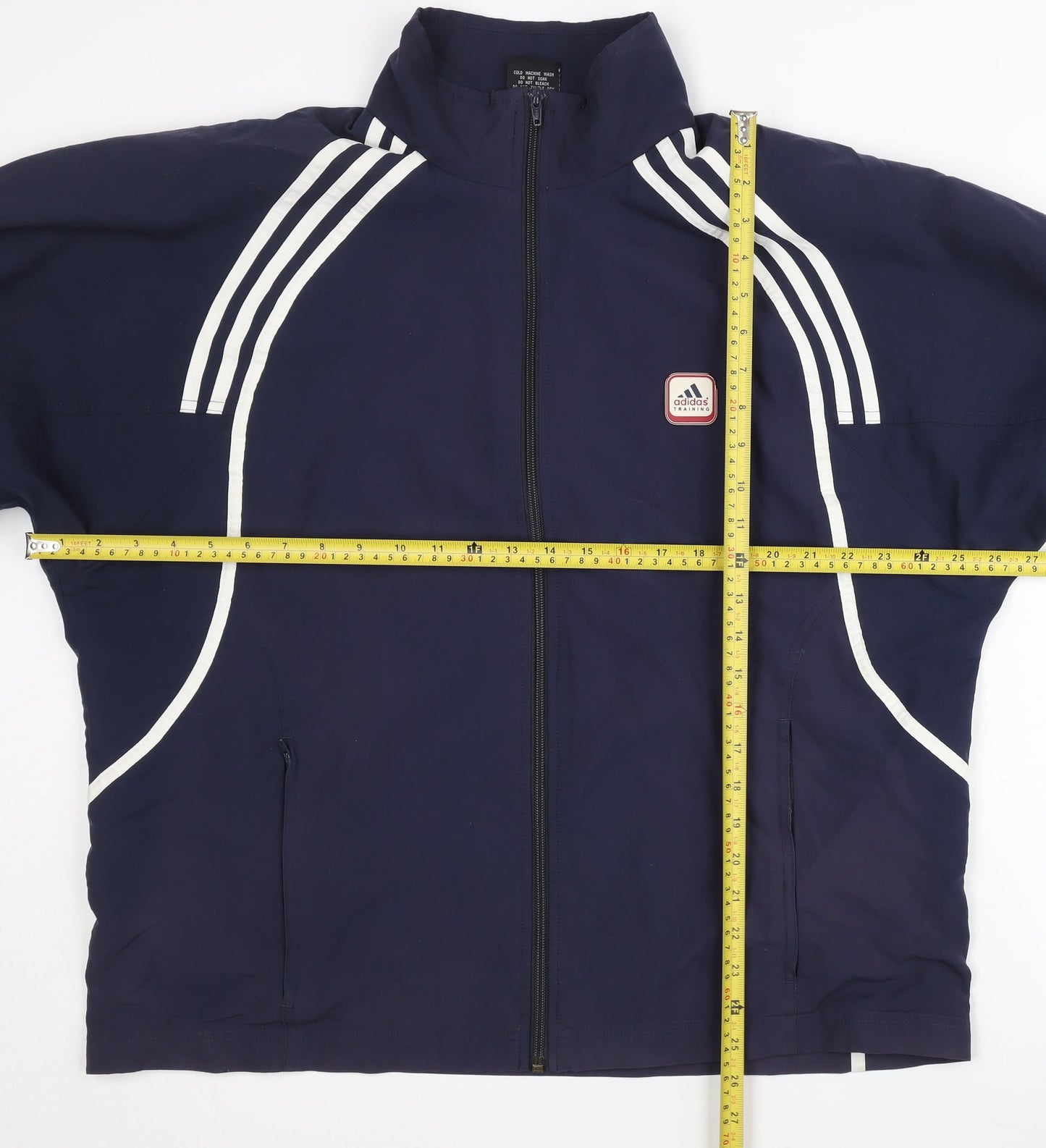 Adidas Men's Blue Track Jacket Size S Polyester